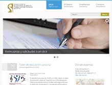 Tablet Screenshot of conservatoriodeavila.es